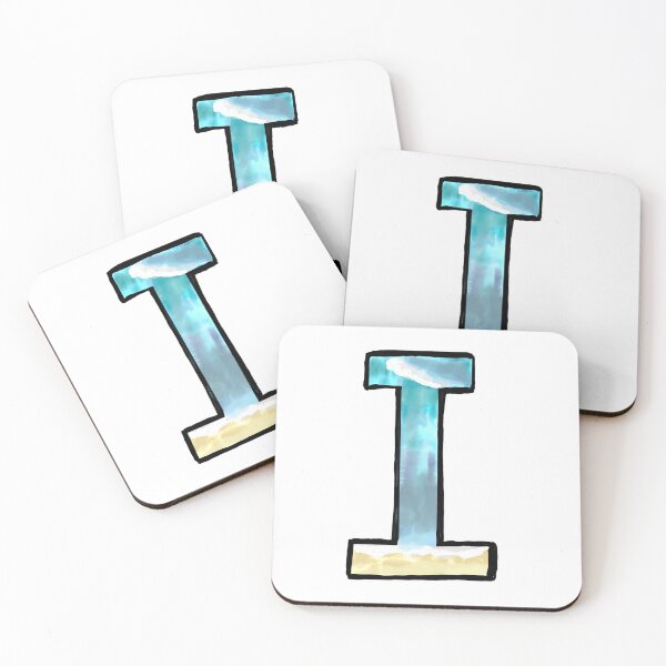 Item preview, Bubble letter ocean I designed and sold by KatharineArt.