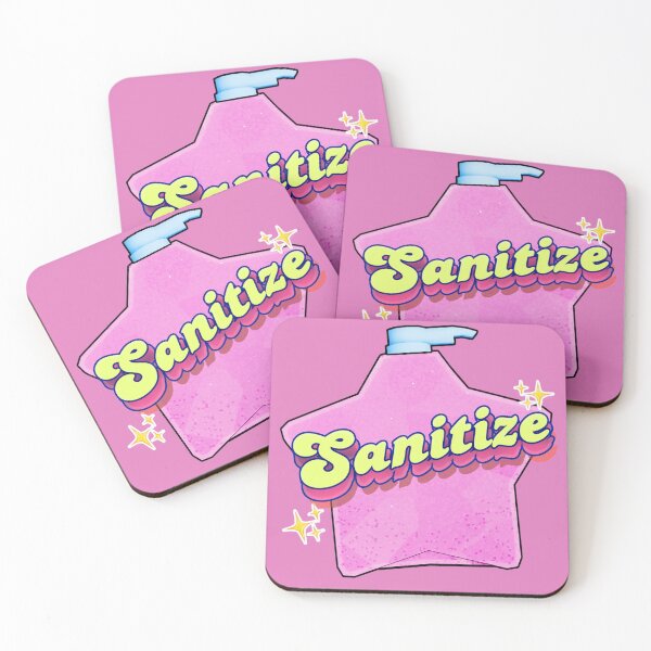 Item preview, Sanitize Sign designed and sold by VelvepeachShop.