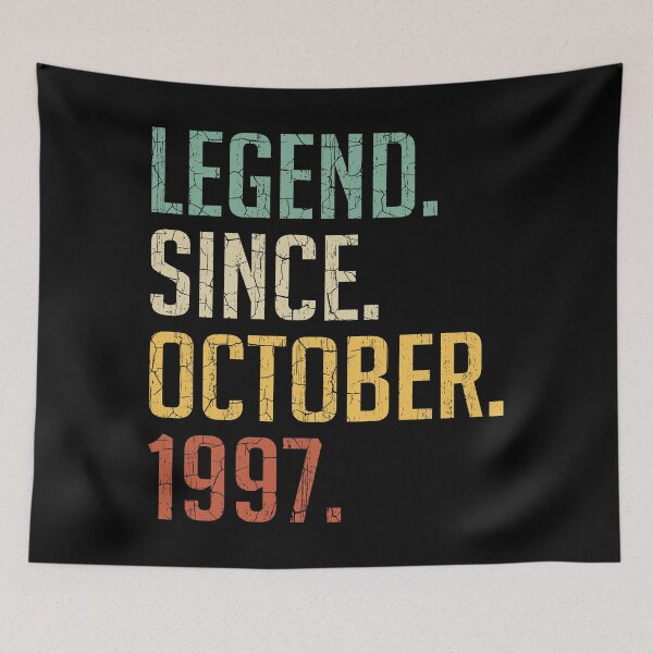 Item preview, Legend Since October 1997 23rd Birthday Gift 23 Years Old Vintage October 1997 designed and sold by Takatv.