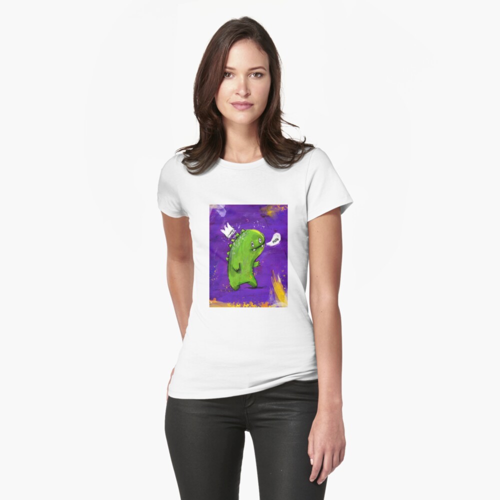 Item preview, Fitted T-Shirt designed and sold by hopeazul.