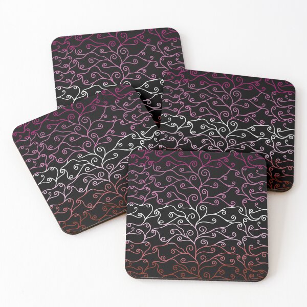 Item preview, Swirls and Silk - Lesbian Flag designed and sold by StephOBrien.