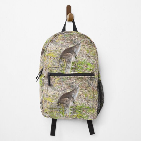Item preview, Wild kangaroo mom and her joey designed and sold by SafariByMarisa.