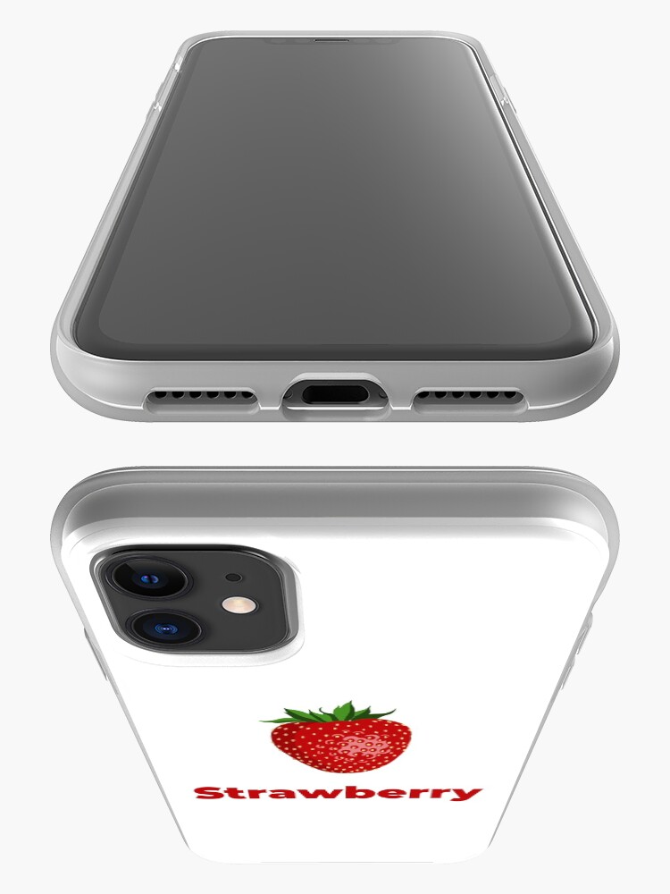 Alternate view of Strawberry Fruit with Name iPhone Case & Cover