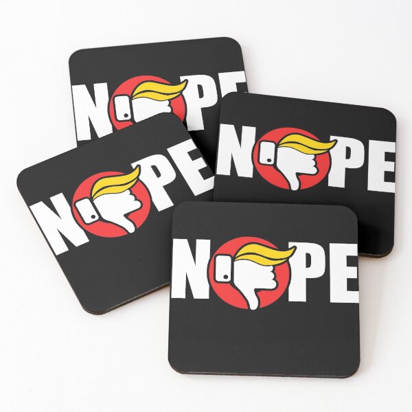 Item preview, Nope to Trump - Anti Trump designed and sold by DzineMon.
