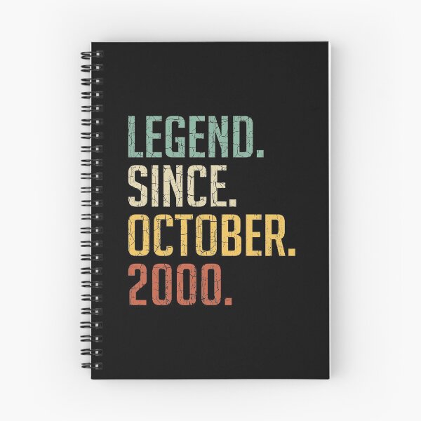 Item preview, Legend Since October 2000 20th Birthday Gift 20 Years Old Vintage October 2000 designed and sold by Takatv.