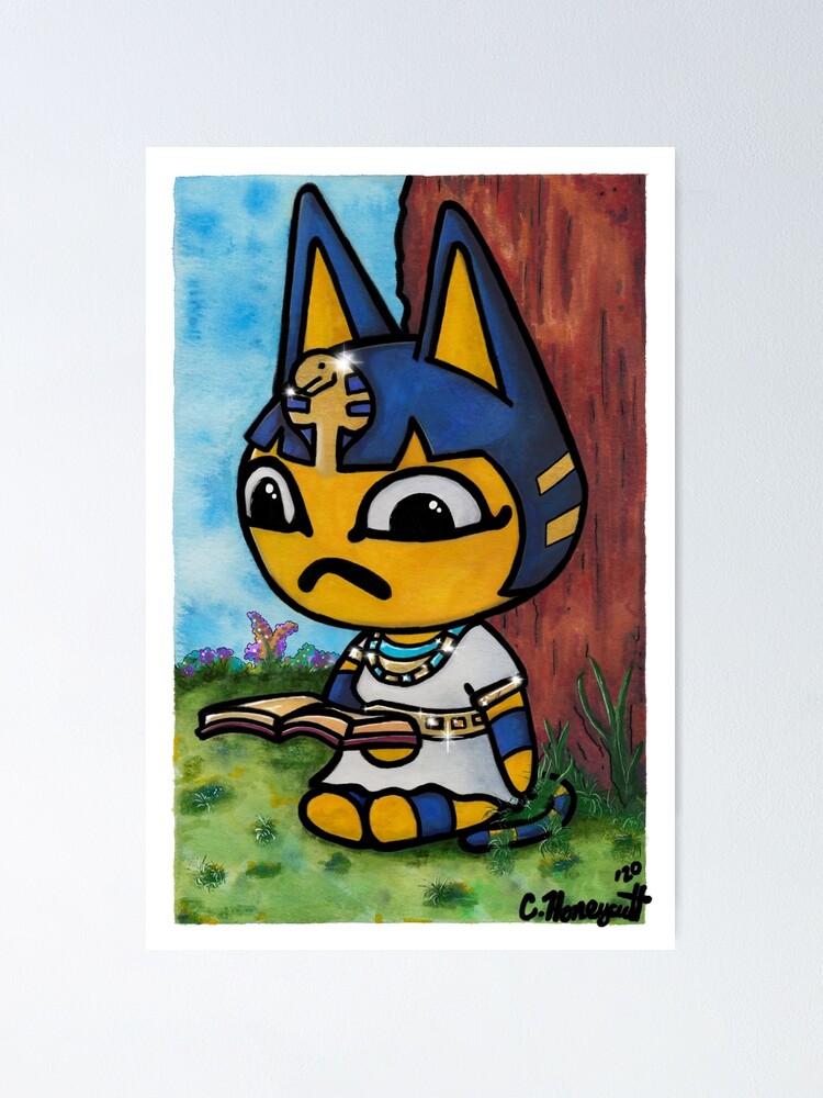 Egyptian Cat Poster By Honeycuttct9 Redbubble