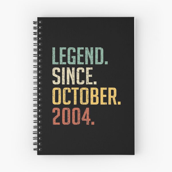 Item preview, Legend Since October 2004 16th Birthday Gift 16 Years Old Vintage October 2004 designed and sold by Takatv.