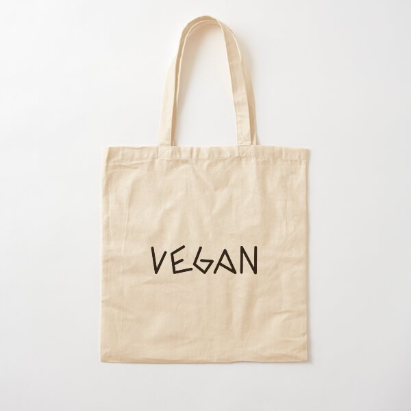 Vegan Cotton Tote Bag