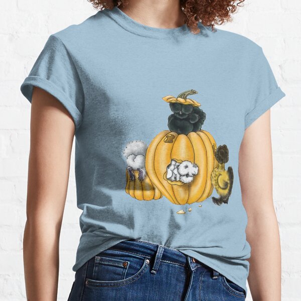 Silkie Pumpkin Fun Classic T-Shirt