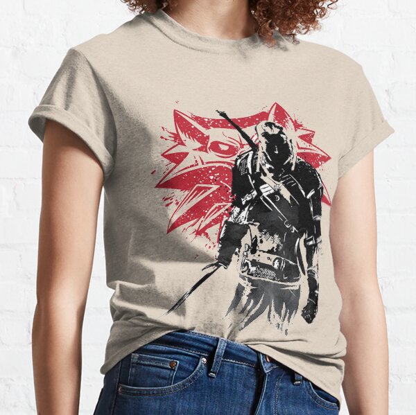 The Witcher, Geralt art. Classic T-Shirt