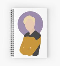 Lt. Natasha "Tasha" Yar Illustration Spiral Notebook