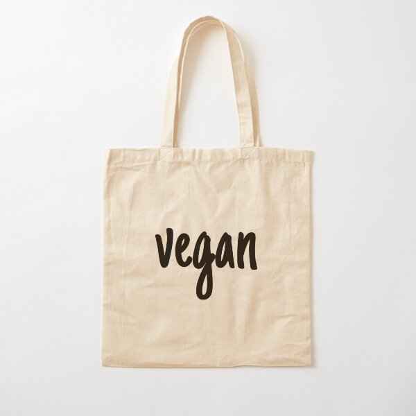 Vegan Cotton Tote Bag