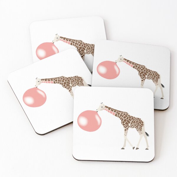 Item preview, Bubble Gum Giraffe Blowing Bubble  designed and sold by idovedesign.
