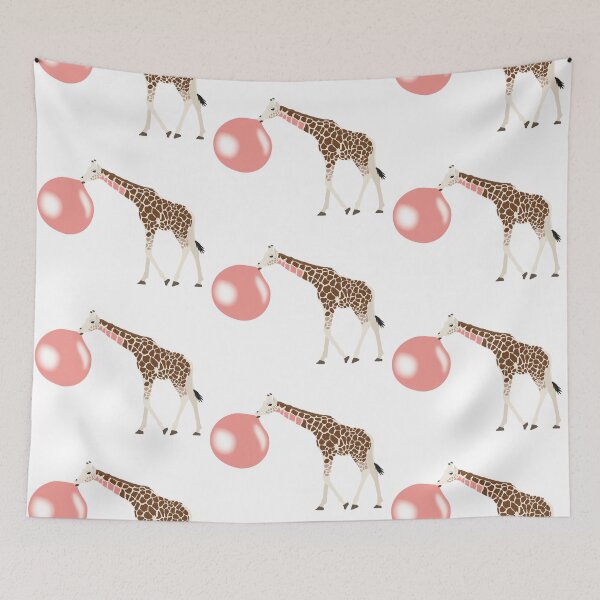 Item preview, Bubble Gum Giraffe Blowing Bubble  designed and sold by idovedesign.