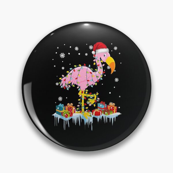Item preview, Flamingo Christmas Tree Lights Xmas Animal Lover designed and sold by MarkHudson78.