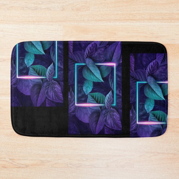 Item preview, Dark neon Flowers motif designed and sold by MyLittleBrend.