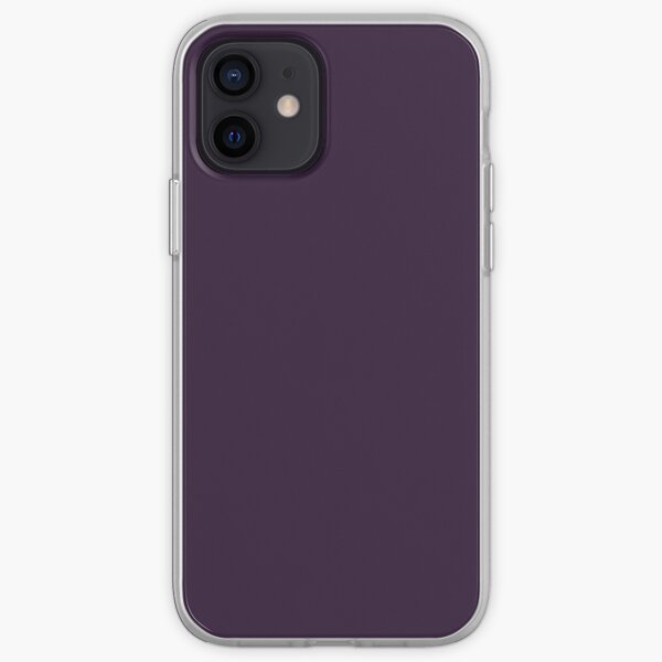 Dark Purple iPhone Soft Case