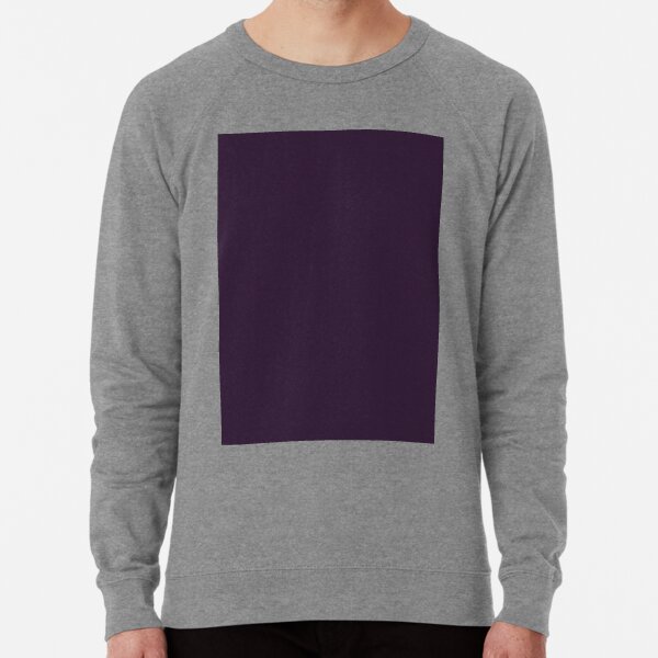 Dark Purple Lightweight Sweatshirt