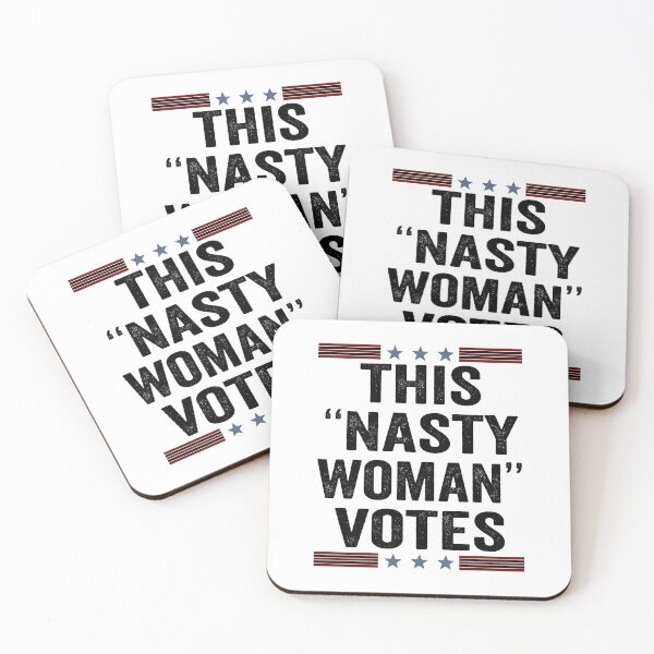 Item preview, This Nasty Woman Votes designed and sold by AnimaLovers.