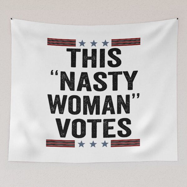Item preview, This Nasty Woman Votes designed and sold by AnimaLovers.