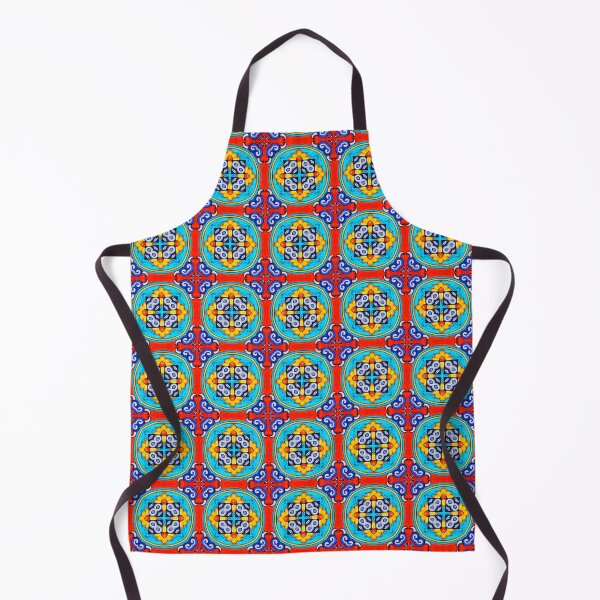 Item preview, Oriental tile pattern designed and sold by Art by Lilia.