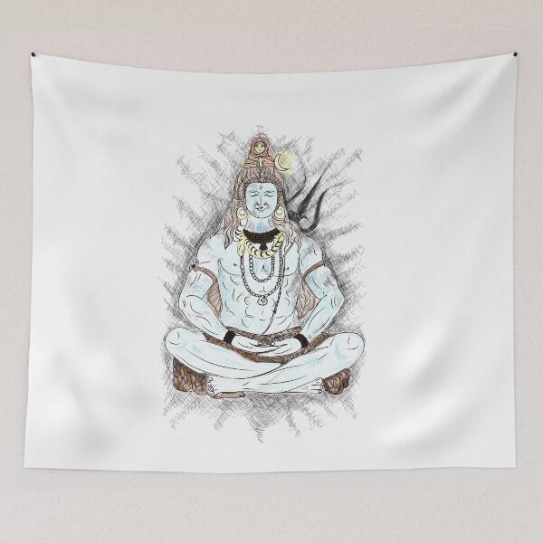 Item preview, lord Shiva in meditation   designed and sold by KARTICK DUTTA.