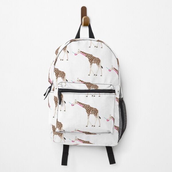 Item preview, Giraffe Licking a Pink Lollipop designed and sold by idovedesign.