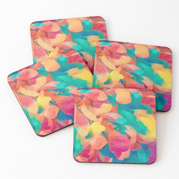 Item preview, Colorful Crab Apple Blossoms Abstract designed and sold by Susan Rydberg.