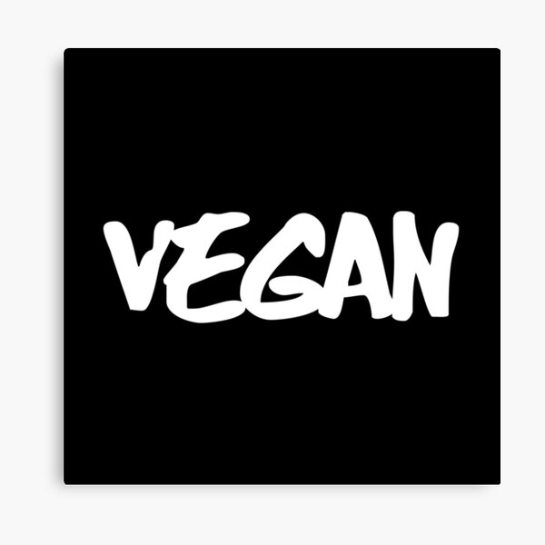 Vegan Canvas Print