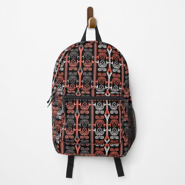 Item preview, Coral black ornament decor abstract arabic moroccan designed and sold by fuzzyfox.