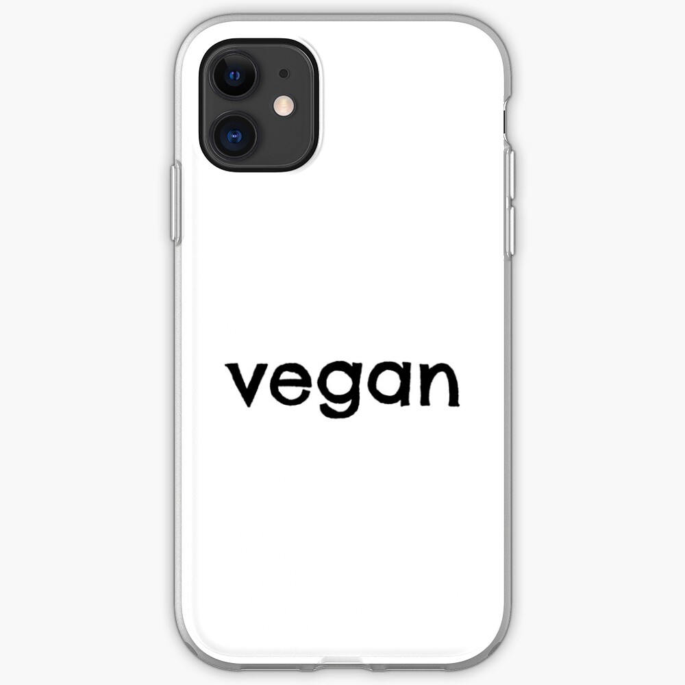 Vegan iPhone Case & Cover