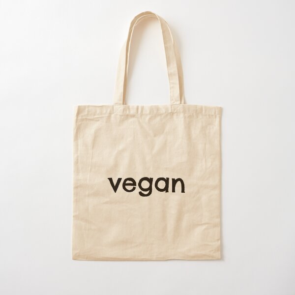 Vegan Cotton Tote Bag