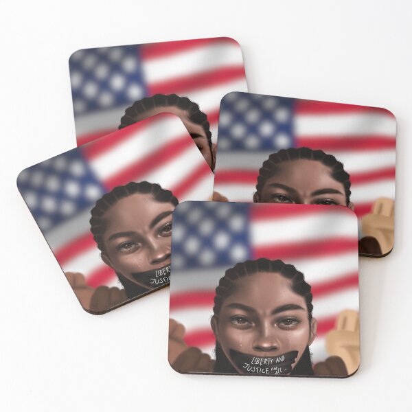 Item preview, Liberty and justice for all designed and sold by -zentury-.