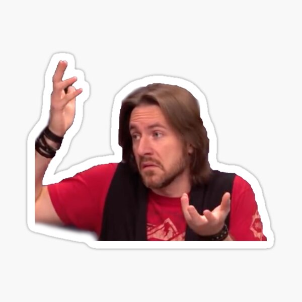 Matt Mercer - Critical Role Meme Face Sticker
