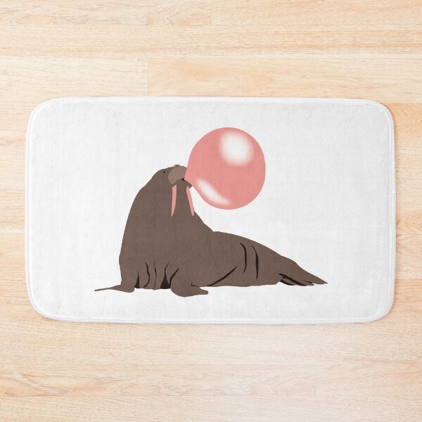 Item preview, Bubble Gum Walrus Blowing Bubble  designed and sold by idovedesign.