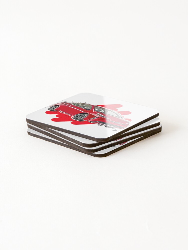 Thumbnail 4 of 5, Coasters (Set of 4), Toyota Prius designed and sold by basicbenny.