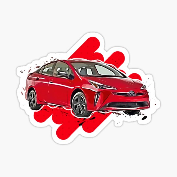 Toyota Prius Stickers Redbubble