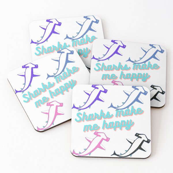 Item preview, Sharks make me happy  designed and sold by Tej0711.