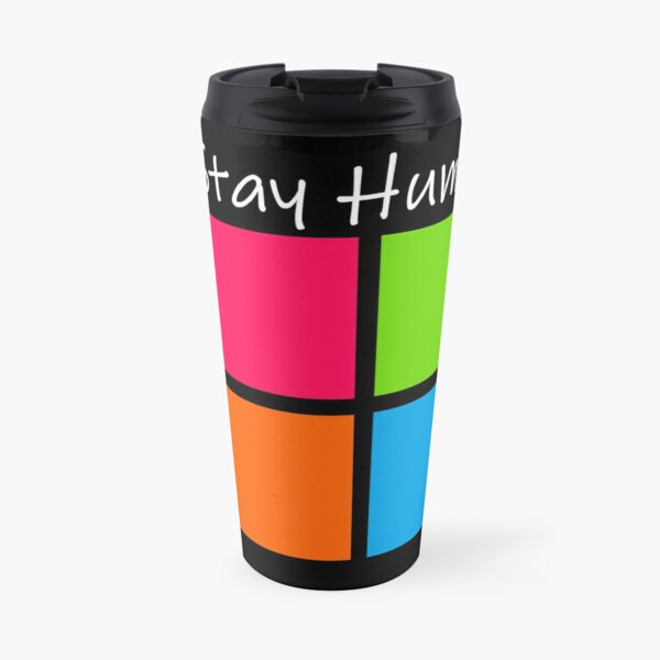 Stay Human Campaign Logo Travel Coffee Mug