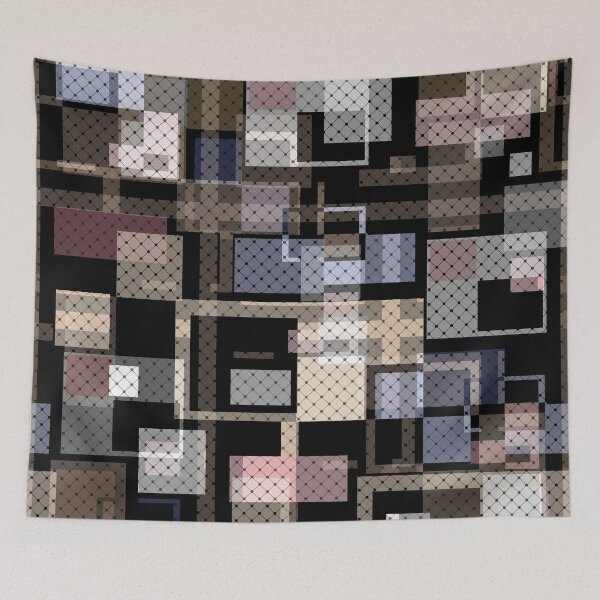Item preview, Abstract, geometric pattern designed and sold by fuzzyfox.