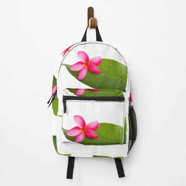 Item preview, Frangipani - Pink Flower and Leaf designed and sold by Nicolette Neish.