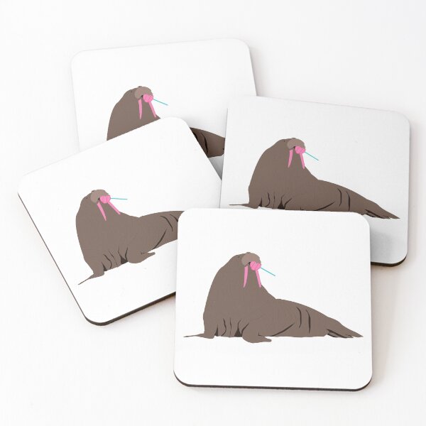 Item preview, Walrus Licking a Pink Lollipop designed and sold by idovedesign.