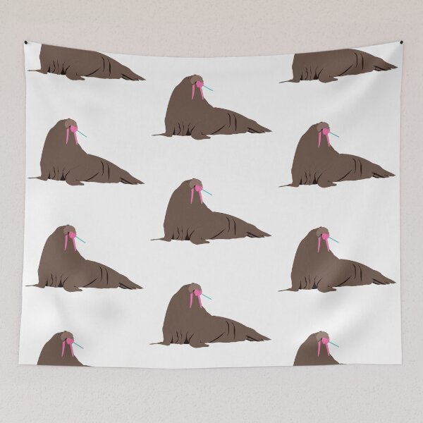 Item preview, Walrus Licking a Pink Lollipop designed and sold by idovedesign.