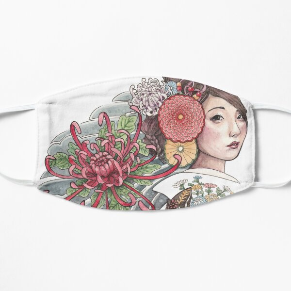 Chrysanthemum Flat Mask