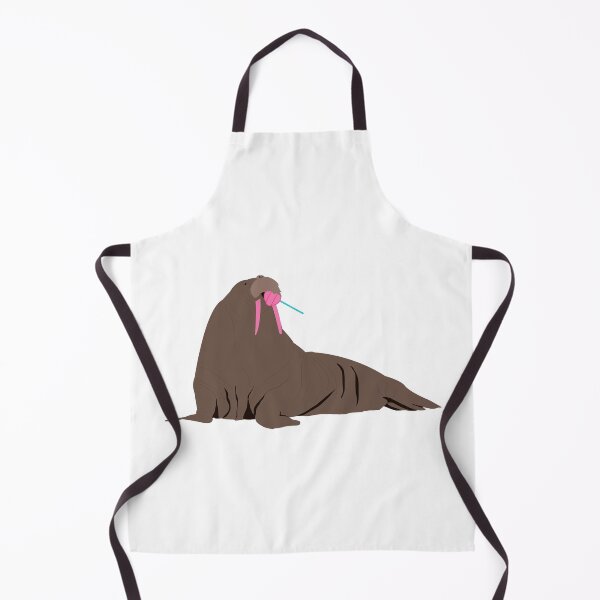 Item preview, Walrus Licking a Pink Lollipop designed and sold by idovedesign.