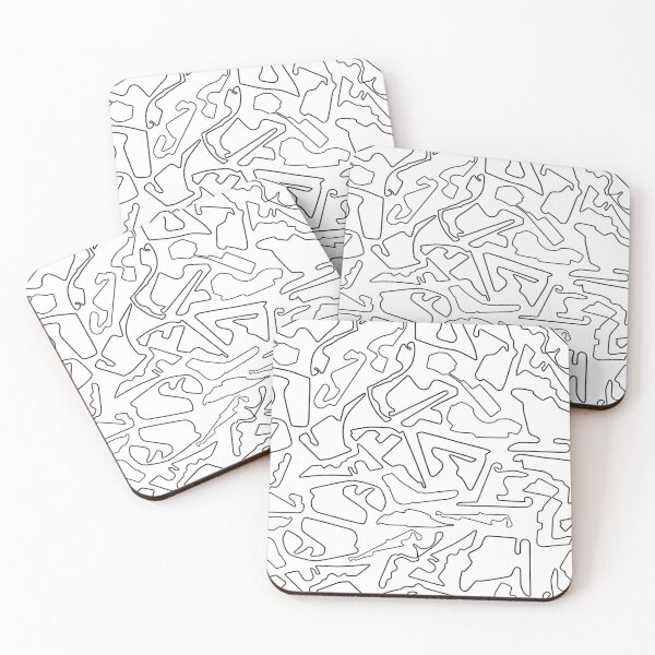 Item preview, race tracks on a white background designed and sold by zferderer98.