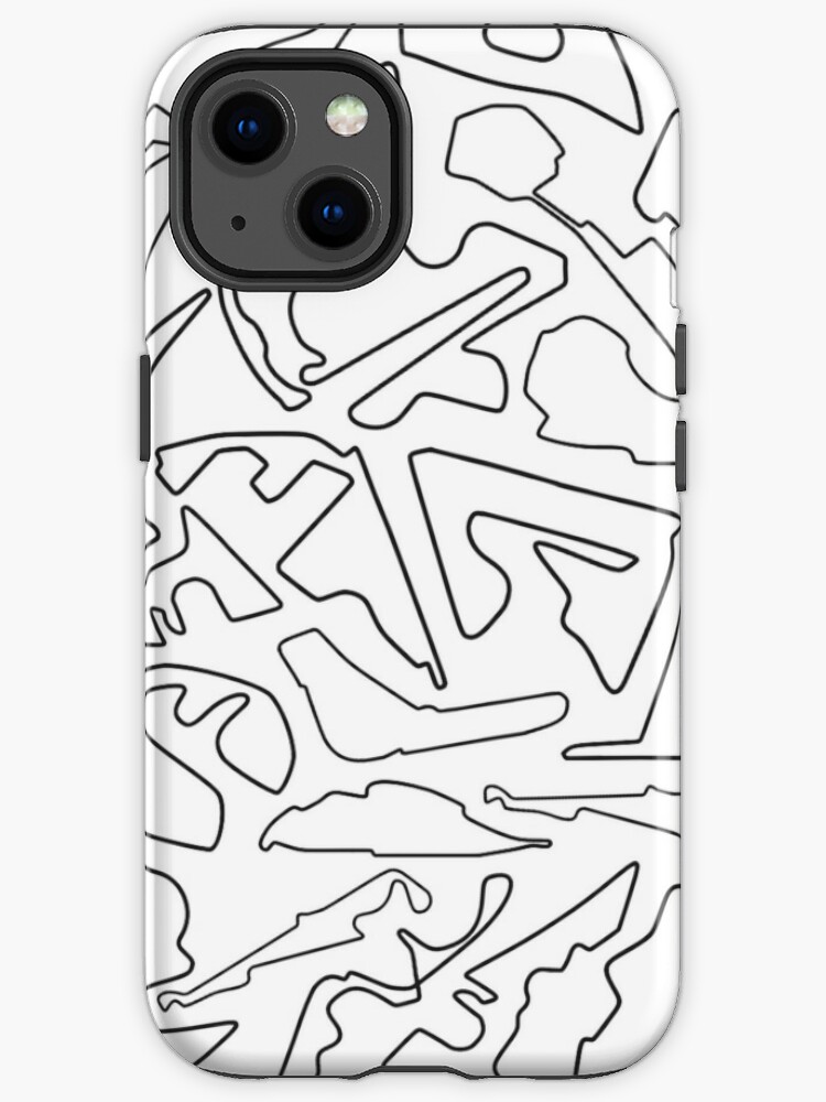 Phone Case - Endurance Tracks - White/Red