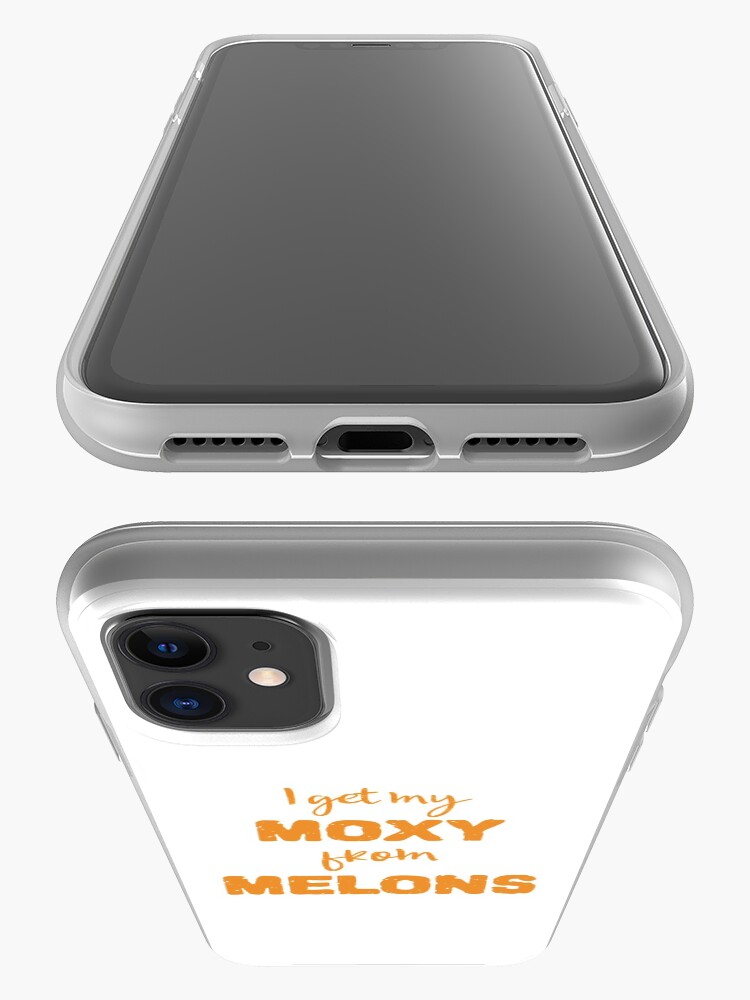 Alternate view of I Get My Moxie From Melons iPhone Case & Cover