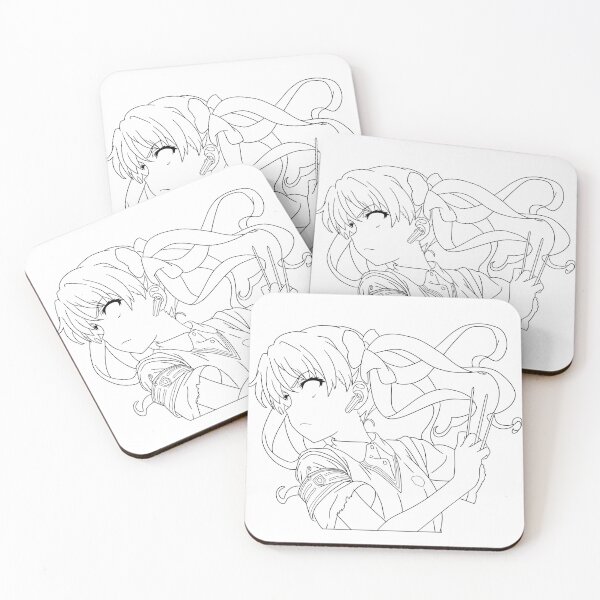 Item preview, Shirai Kuroko Fighting (lineart) designed and sold by cvisti.