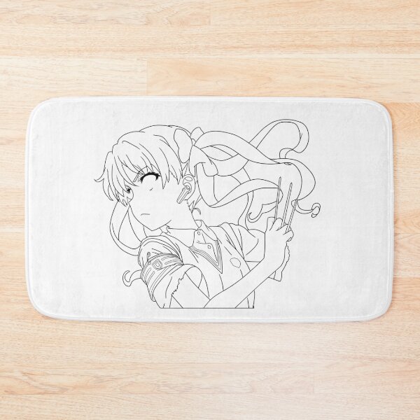 Item preview, Shirai Kuroko Fighting (lineart) designed and sold by cvisti.